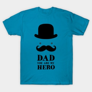 Dad Hero Hat T-Shirt